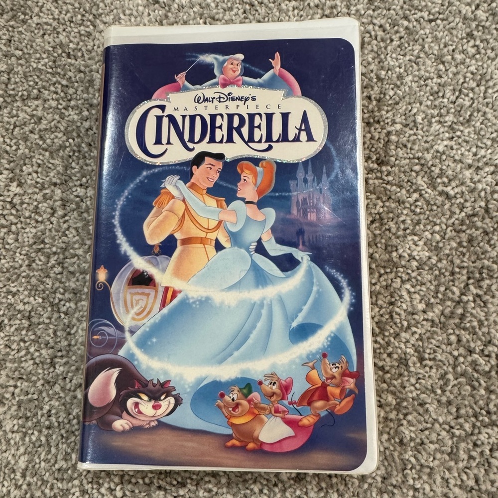 Walt Disney Cinderella VHS